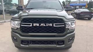 New Ram 2500 Mega Cab Rambox Cummins Diesel in Olive Green