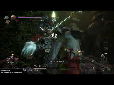 Nioh 2 Beta Demo Maeda Toshiie