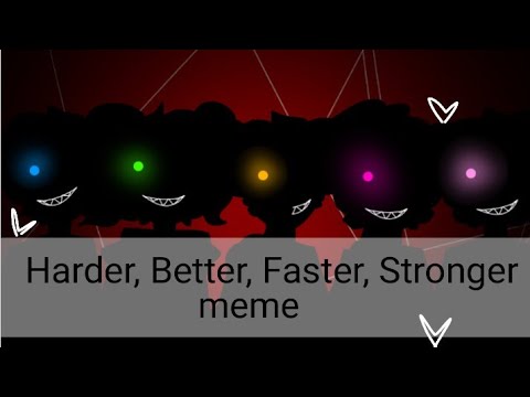 Harder, Better, Faster, Stronger meme( piggy)