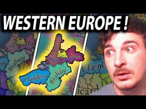 10 DETAILED NEW West Europe EU5 MAPS are HERE !!