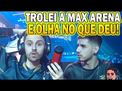 O CLIMA ESQUENTOU NOS BASTIDORES DA MAX ARENA! FINAL DO BR6 - CASOS DE PRO PLAYERS