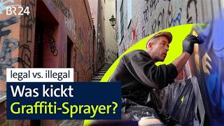 Wem gehört die Stadt? Graffiti-Sprayer kämpfen um Sichtbarkeit I BR24 vor Ort
