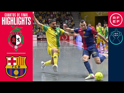 Resumen | #CopaDelReyFS Jaén Paraíso Interior 3-2 Barça | Cuartos