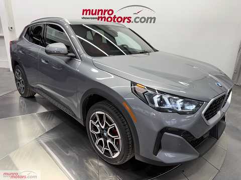 2024 BMW X2 xDrive28i Sports Activity Coupe in Gray for sale at Munro Motors in Brantford, ON