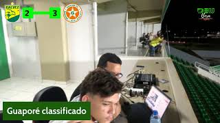 Pênaltis Galvez x Guaporé - Copa do Brasil