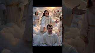 Charlie Kirk’s Final Journey: Welcomed Into Heaven ✨ #CharlieKirk #Jesus #bible #god #shorts #love