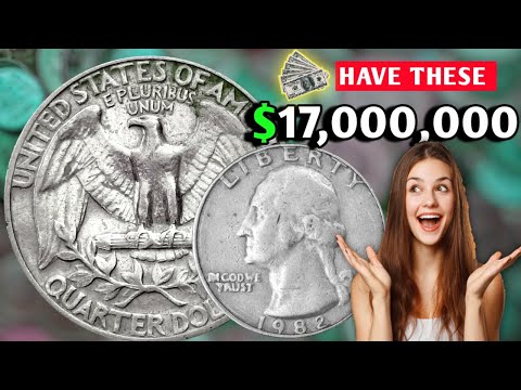 The Most Rare 1982 P Error Washington Quarter Coin Value | How Much is a 1982 P Quarter Worth?