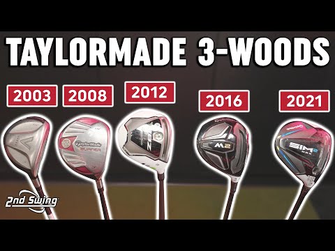 TaylorMade Golf Fairway Woods Over The Years