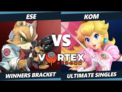 Vortex Legends 16 - Ese (Fox, Roy) Vs. KOM (Peach) SSBU Ultimate Tournament