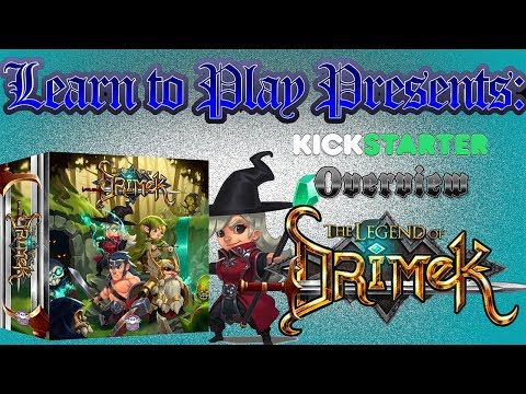 Learn to Play Presents: Kickstarter Overview for Legend of Drimek