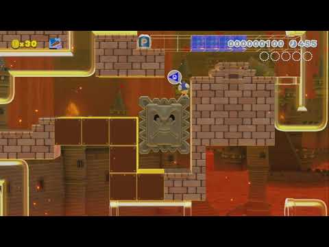 Lava incoming! by Basko - Super Mario Maker 2 - No Commentary 1by