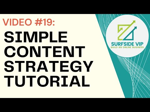 VIDEO 1 Getting Started Guide 5 Step Surfside Niche Website Strategy