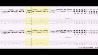 Avenged Sevenfold Tabs - Betrayed (rhythm)