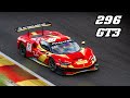 2023 Ferrari 296 GT3 at Spa 24h | 600hp V6 Turbo