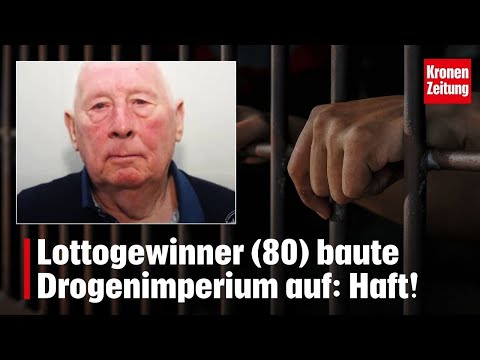 Lottery winner (80) built drug empire: jail time | krone.tv NEWS