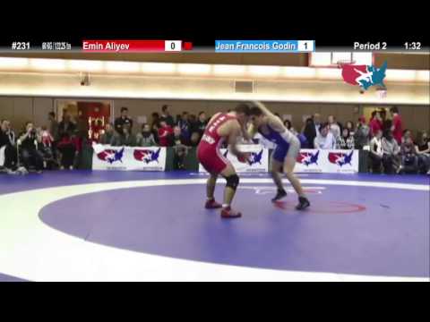 FS 60 KG - R16 - Emin Aliyev (Brooklyn) vs. Jean Franc Godin (CAN)