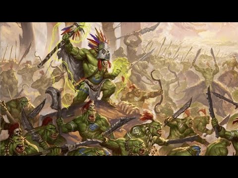Drums of Waaagh! - An Orruk Warclans War Song | Warhammer Age of Sigmar | Bonesplitterz