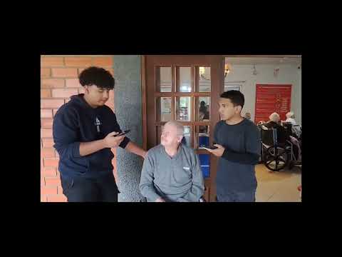 Hoje viemos entrevistar os idosos em Rio do Sul, Progresso. 