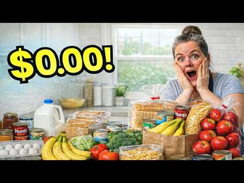 I Can’t Believe I GOT ALL This! (FREE Food Bank Haul)