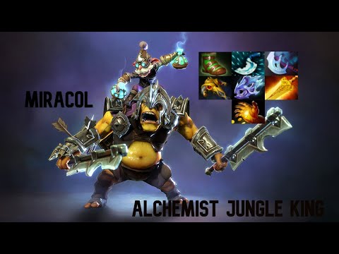 EZ Jungle Alchemist 7.22b DOTA2 | From 0-5-2 to 13-8-17 | Radiance Killing Machine | 900 GPM MiraCol