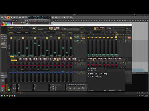 futurism - stepic 1.5 demo | generative | bitwig | u-he | luftrum