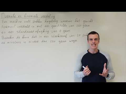 Normal and Binomial Distribution (VWO Math A)