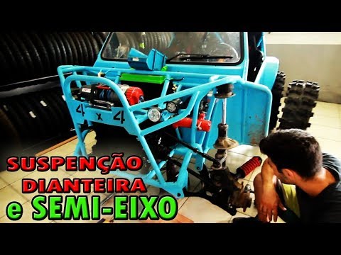 TESTING FRONT WHEEL DRIVE HALF-AXLES of the Kart Cross 4x4