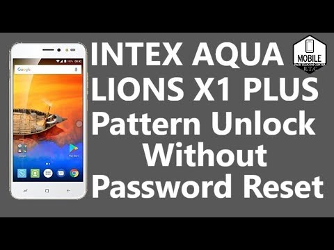 intex aqua lions x1 plus pattern unlock without pc