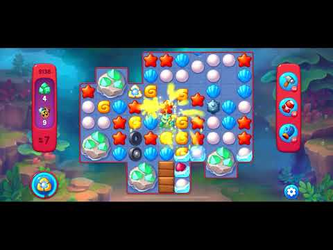 Fishdom Hard level 9138 no boosters フィッシュダム