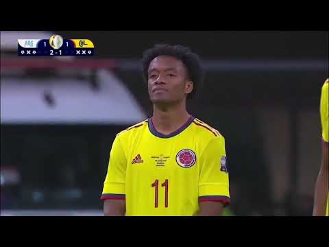 Ibai reacciona al baile de Miguel Borja ARGENTINA VS COLOMBIA