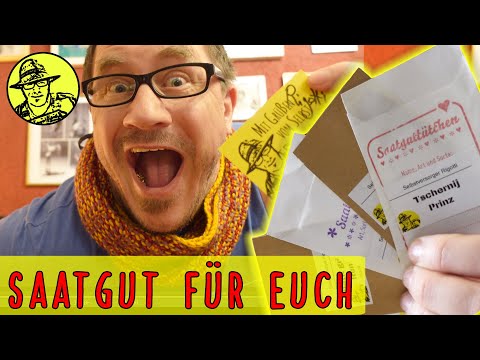 Saatgut von Rigottis Lieblingstomaten für euch - und DIY: Saatguttütchen ganz einfach selber machen