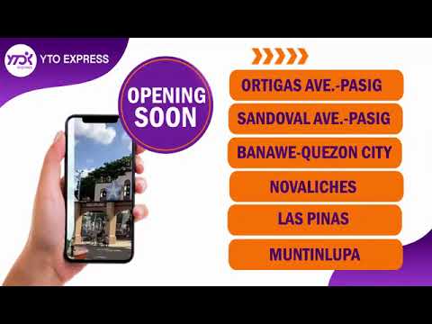 YTO Express in Metro Manila 💜🧡🤍