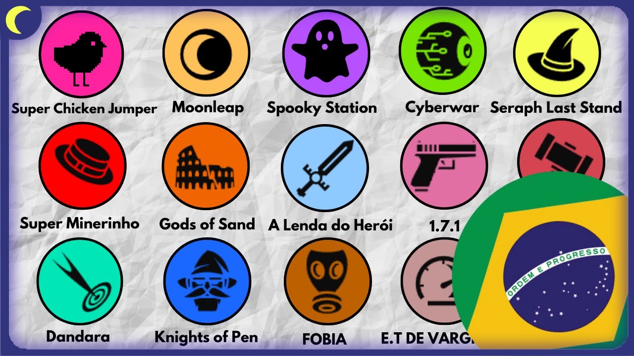 Explicando Jogos Brasileiros em 12 Minutos