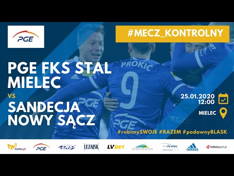 TV Stal: PGE FKS Stal Mielec - Sandecja Nowy Sącz [SPARING] - Bramki
