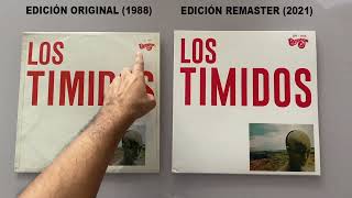 Los Tímidos - Comparación Vinilo 1988 vs Edición Remaster 2021
