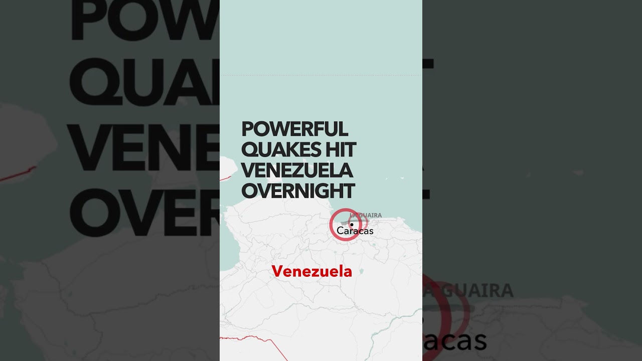 Powerful quakes hit Venezuela overnight