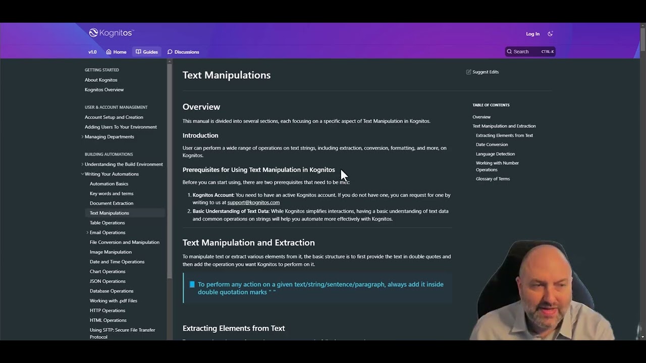 8. Kognitos Operations – Getting Help
