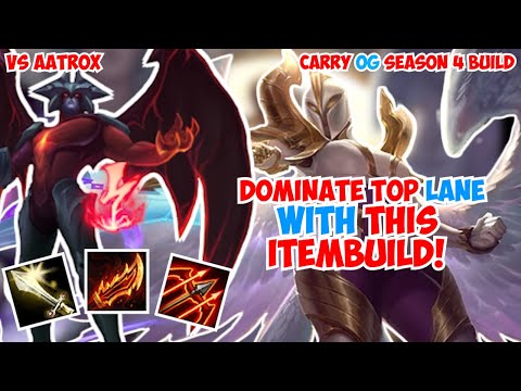 Dominate Top lane with this old school itembuild! | Kayle vs Aatrox | League of Legends | kayle 1v9