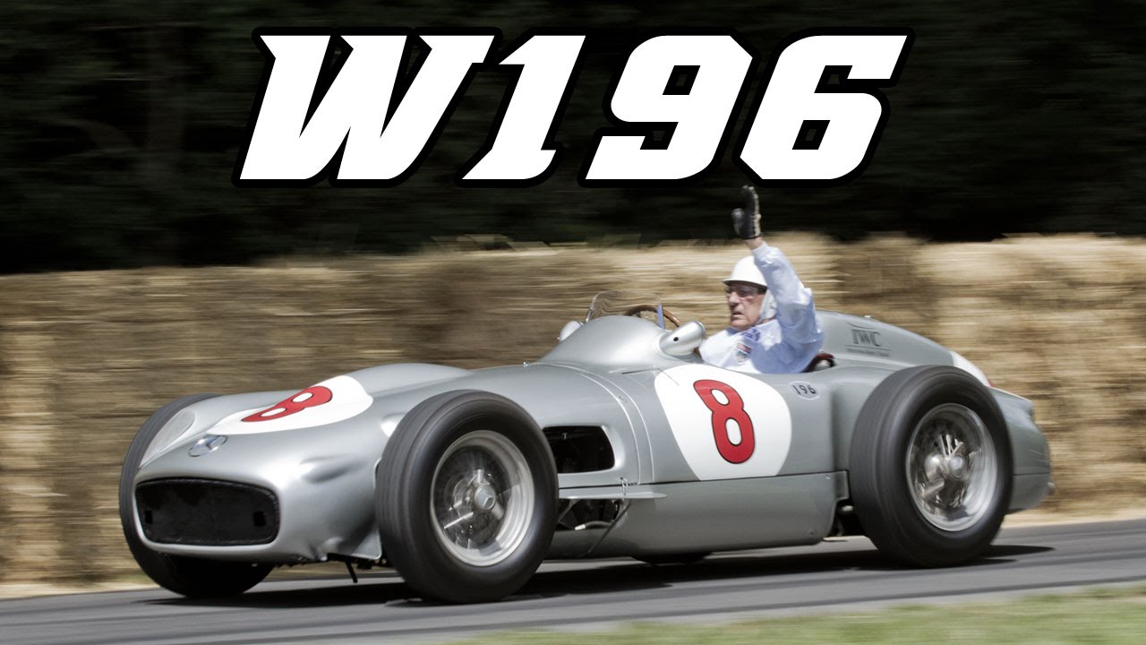 Mercedes-Benz W196 + Streamliner with Stirling Moss, Stewart, Mass and Wolff (Goodwood 2015) thumnail