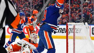 Oilers' 3 GOALS chase Dostal in the FIRST!