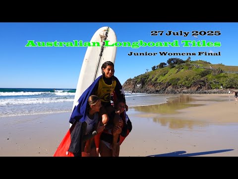 Junior Womens Final highlights - Australian Longboard Titles 2025