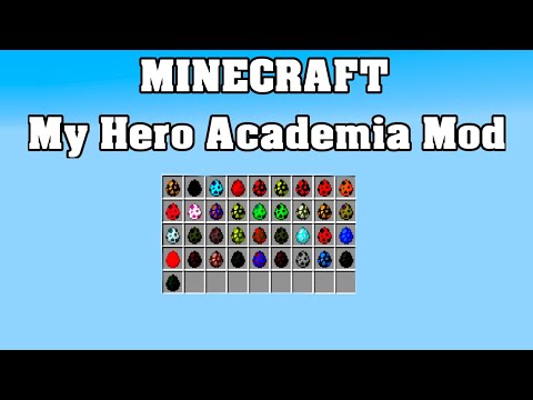 EPIC My Hero Academia Mod - ALL MOBS REVEALED!!