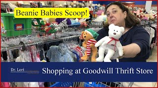 Beanie Babies Scoop for Value! Legos, Crystal, Designer Glass - Goodwill Shop - Thrift with Dr. Lori