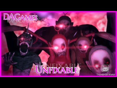 ROMAIN WORLD/ DAGAMES - UNFIXABLE ( SLENDYTUBBIES 3 - SONG ) ANIMATION