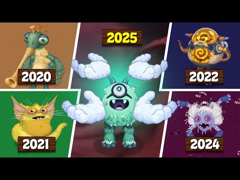 Every Monsters Released in 2020-2025 | My Singing Monsters