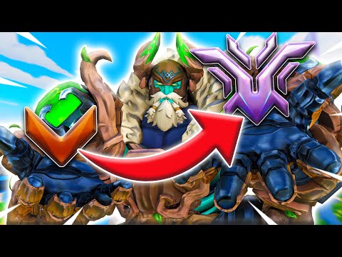 Unranked to Champion but I only play REINHARDT (Part 2 - Placements)