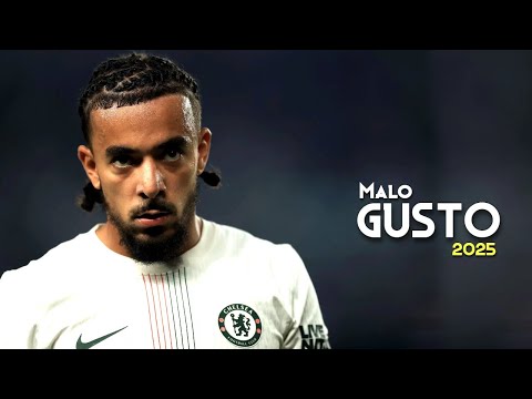 Malo Gusto 🇫🇷 - Crazy Defensive Skills, Crosses & Assists | 2025