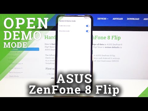 Demo Mode in ASUS ZenFone 8 Flip – Activate Floor / Kiosk Mode