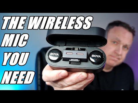 BOYA BOYALINK 3-01 2pcs 3.5mm/Type-C/Lightning Wireless Black BOYA BOYALINK 3-01 2pcs 3.5mm/Type-C/Lightning Wireless Black