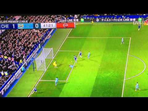 Loic Remy Goal Chelsea 1 - 0 Manchester City 01/31/2015
